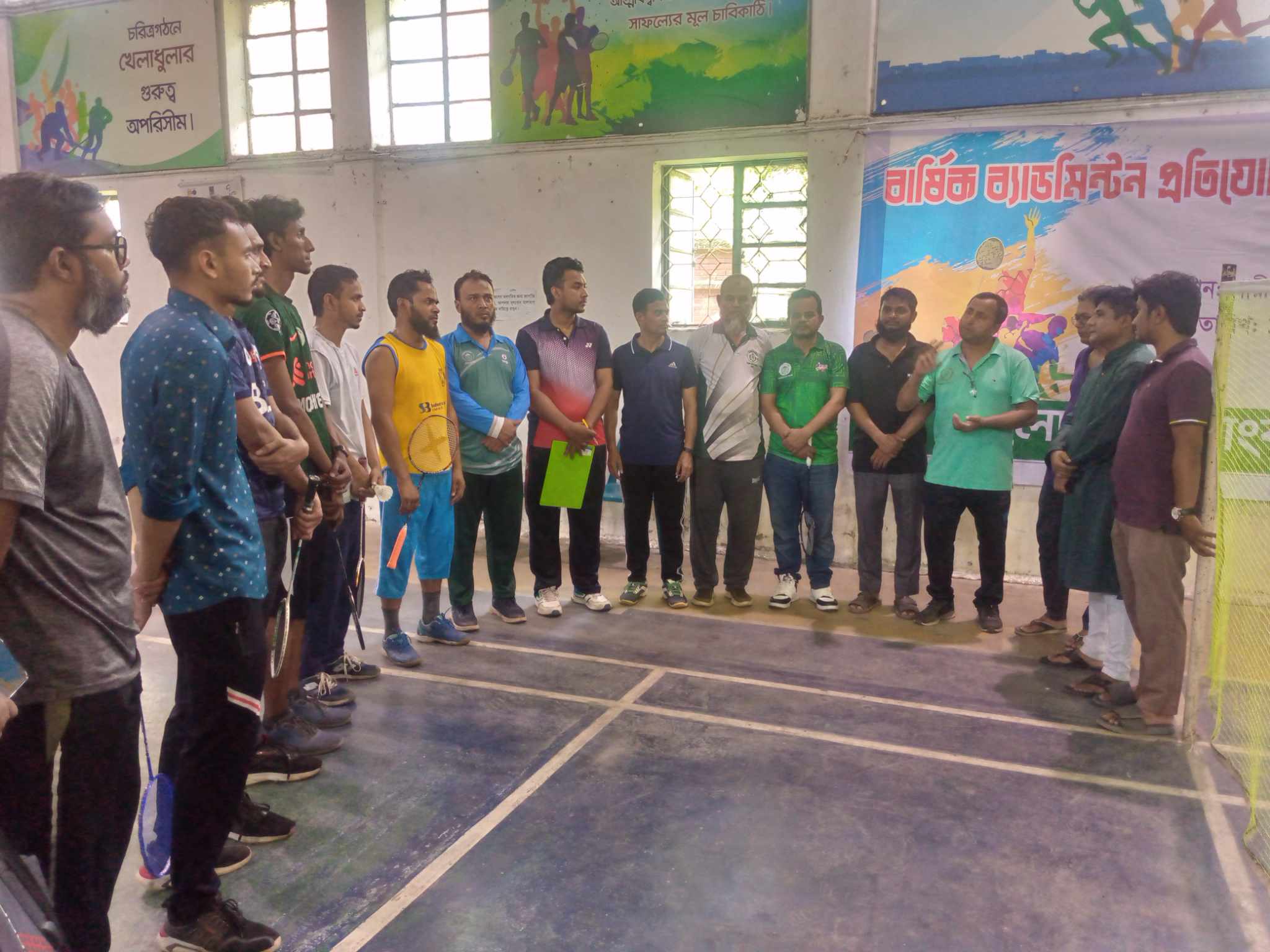 বাংলাদেশ ব্যাংক ক্লাব ঢাকার ব্যাডমিন্টন প্রতিযোগিতা শুরু